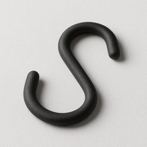 26 Rubber Coated Hook for Quiet Use and Scratch Protection on Gear