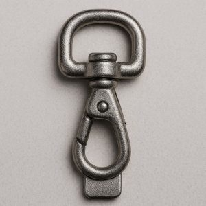29 Heavy Duty D Ring Clip with Swivel for ID Badges and Lanyards
