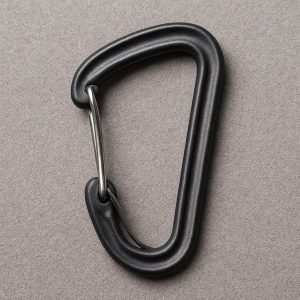 Compact Wire Gate Carabiner for Running Cycling and Light Gear